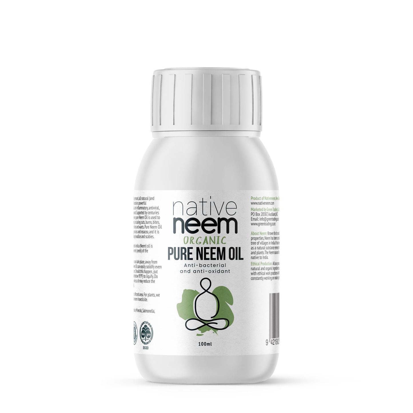 Organic Pure Neem Oil 100ml