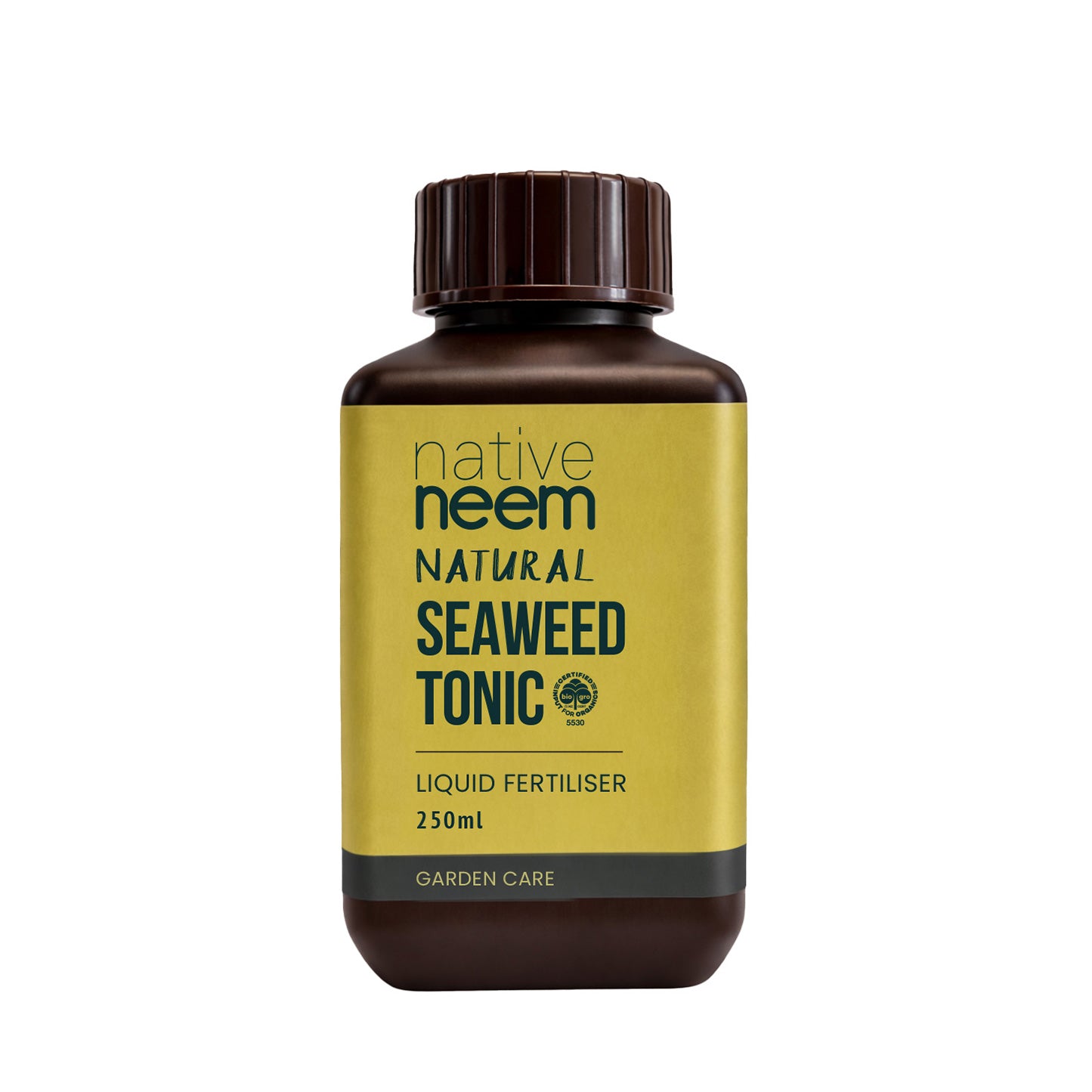 Nativeneem organic seaweed liquid fertiliser 250ml for plant growth and soil support