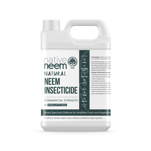 Nativeneem commercial neem oil insecticide 5L for crop protection