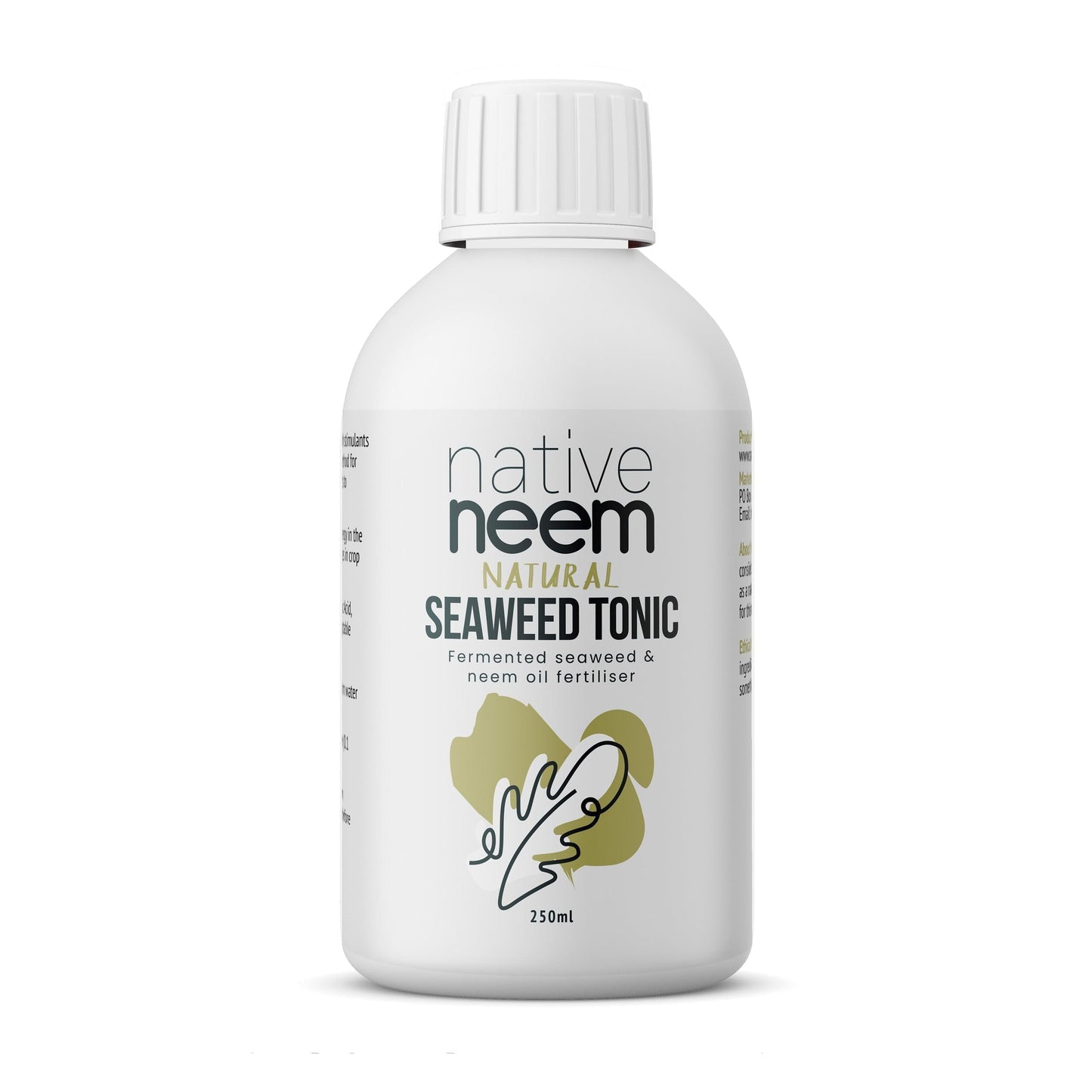 Organic Neem and Seaweed Liquid Fertiliser 250ml - NativeNeem