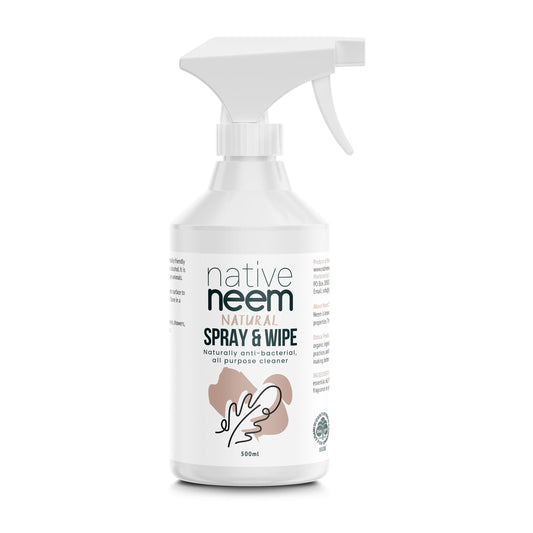 Organic Neem Multi-Purpose Spray & Wipe 500ml - NativeNeem