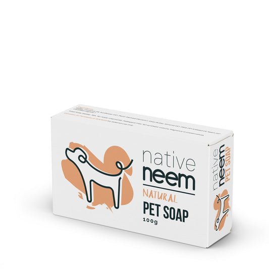 Organic Neem Pet Soap Bar 100g - NativeNeem