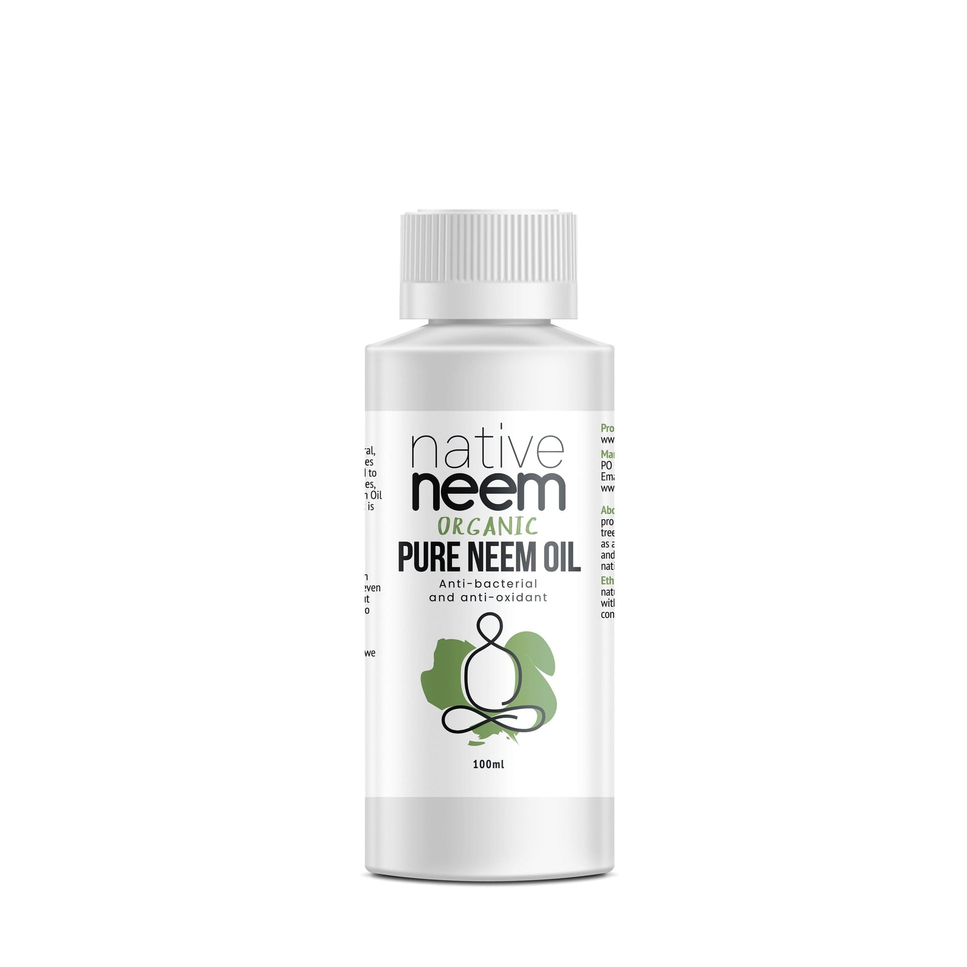 Organic Pure Neem Oil 250ml - NativeNeem