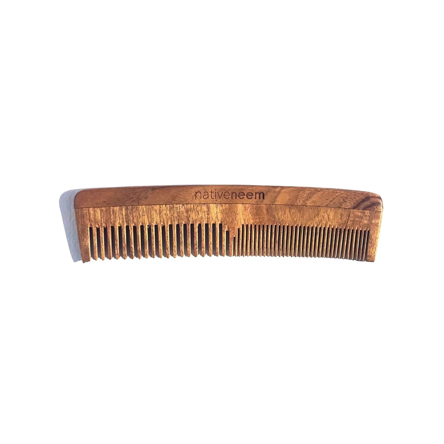Wooden Neem Comb Mixed Tooth - NativeNeem