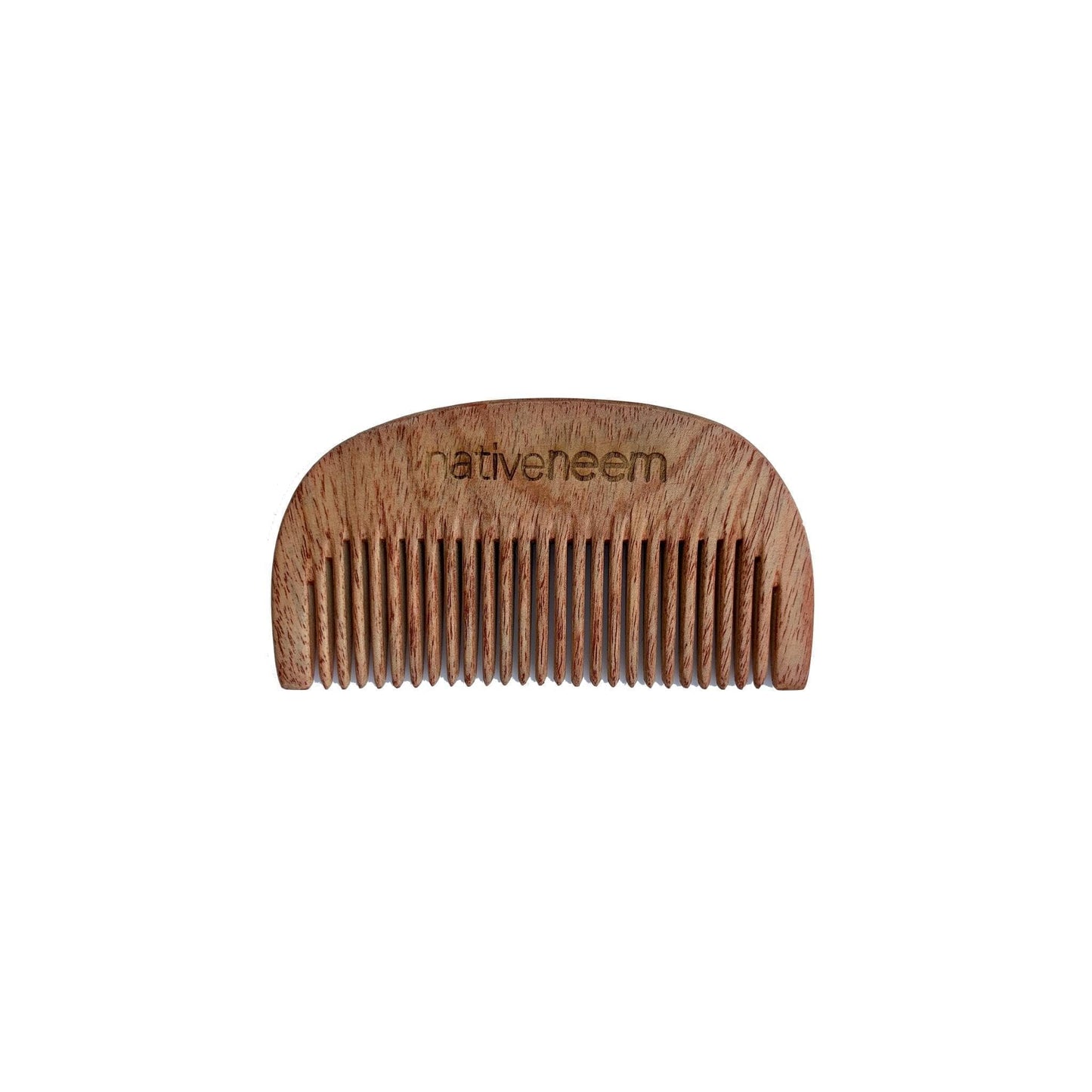 Wooden Neem Comb Wide Tooth - NativeNeem